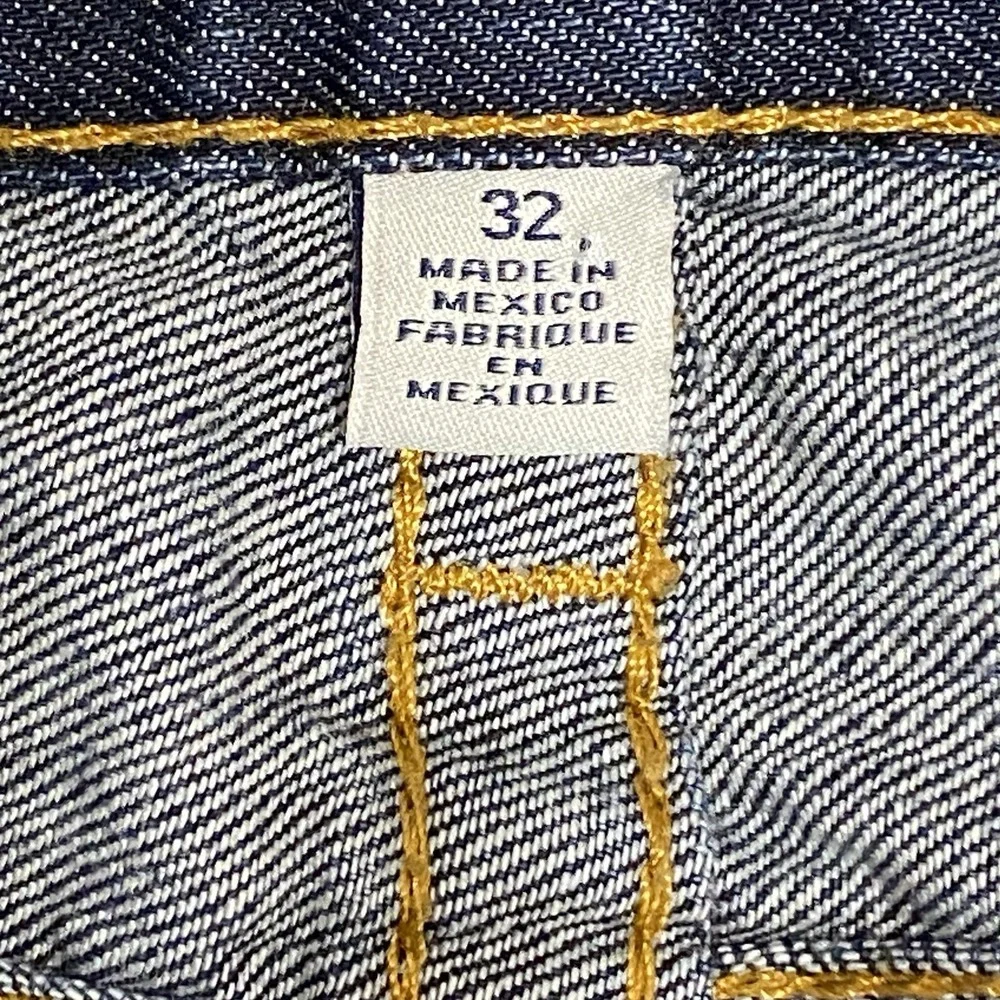 True Religion World Tour Men's Straight Jeans Sz 32 Fits 34/33